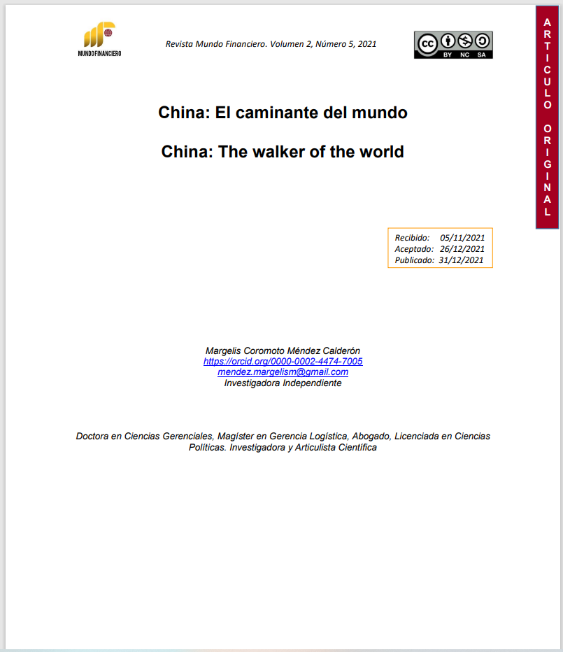 China: El caminante del mundo